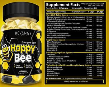 Revange Nutrition Happy Bee - supplement