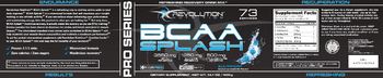 Revolution Nutrition Pro Series BCAA Splash Blue Raspberry - supplement