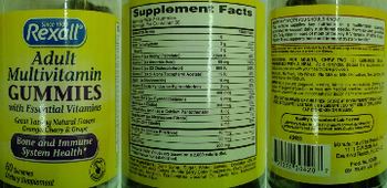 Rexall Adult Multivitamin Gummies - supplement