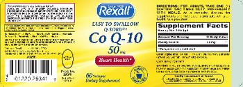 Rexall Co Q-10 50 mg - supplement