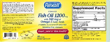 Rexall Coated Fish Oil 1200 mg - supplement
