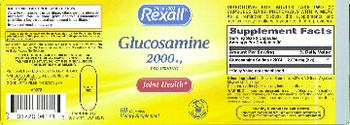 Rexall Glucosamine 2000 mg - supplement