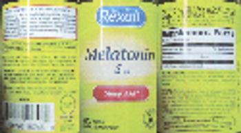 Rexall Melatonin 5 mg - supplement