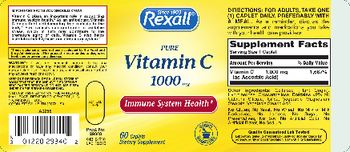 Rexall Vitamin C 1000 mg - supplement