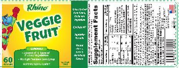 Rhino Veggie Fruit Gummies - supplement