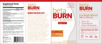 Rightway Nutrition LLC Beta Burn Fat Burner - supplement