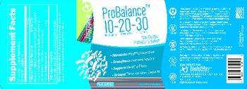 RightWay Nutrition ProBalance 10-20-30 - supplement