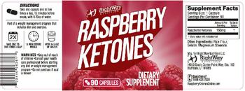RightWay Nutrition Raspberry Ketones - supplement
