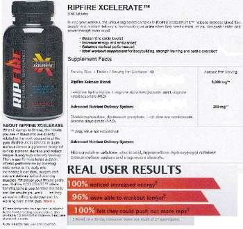 RipFire RipFire Xcelerate - supplement