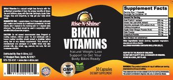 Rise-N-Shine Bikini Vitamins - supplement