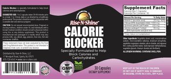 Rise-N-Shine Calorie Blocker - supplement