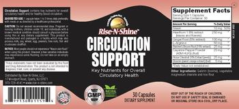 Rise-N-Shine Circulation Support - supplement