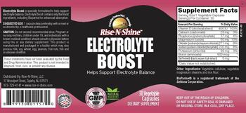 Rise-N-Shine Electrolyte Boost - supplement