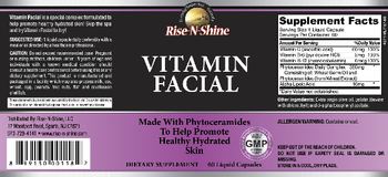 Rise-N-Shine Vitamin Facial - supplement