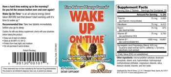 Rise-N-Shine Wake Up On Time - supplement