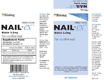 Rising Nail-Ex Biotin 2.5mg - 
