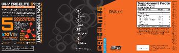 Rivalus Cre-Elite 5 Blue Raspberry - supplement
