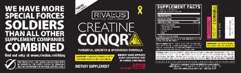 Rivalus Creatine Conqr Berry Blast - supplement