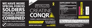 Rivalus Creatine Conqr Citrus Storm - supplement