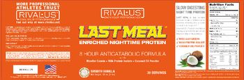 Rivalus Last Meal Smooth Vanilla - 