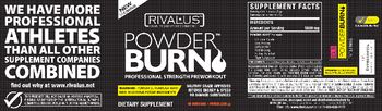Rivalus Powder Burn Punch - supplement