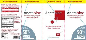 Rock Creek Pharmaceuticals Anatabloc Unflavored Tablets - supplement