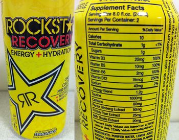 Rockstar Rockstar Recovery Lemonade - 