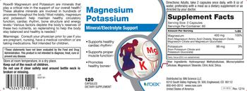 Roex Magnesium Potassium - supplement