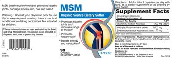 Roex MSM - supplement