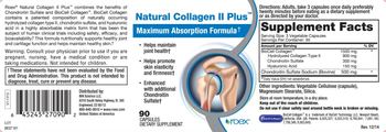 Roex Natural Collagen II Plus - supplement