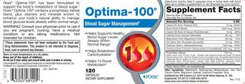 Roex Optima-100 - supplement