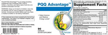 Roex PQQ Advantage - supplement