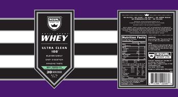Royal Sport LTD. Whey Ultra Clean 100 Mint Chocolate - 