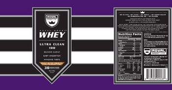 Royal Sport LTD. Whey Ultra Clean 100 Peanut Butter Chocolate - 