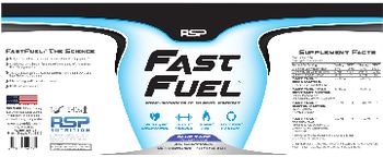RSP Fast Fuel Blue Razz - supplement