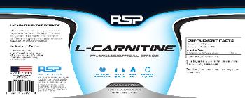 RSP L-Carnitine - supplement