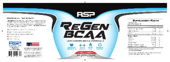 RSP ReGen BCAA Fruit Punch - supplement