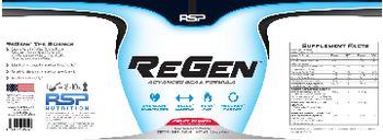 RSP ReGen Fruit Punch - supplement