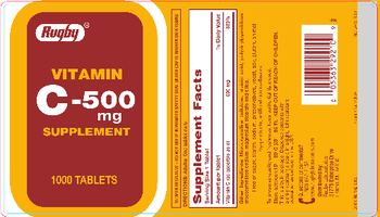Rugby C-500 mg - vitamin supplement