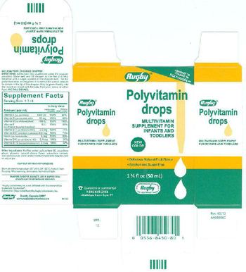 Rugby Polyvitamin Drops - multivitamin supplement