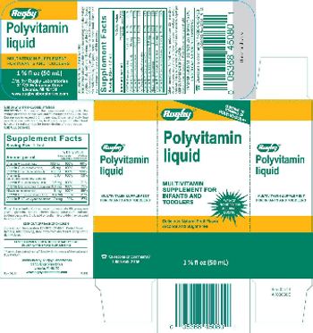 Rugby Polyvitamin Liquid - multivitamin supplement