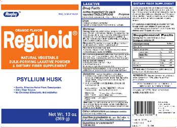 Rugby Reguloid Orange Flavor - fiber supplement