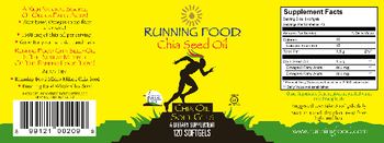 Running Food Chia Seed Oil - supplement