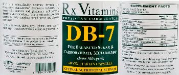Rx Vitamins DB-7 - 
