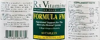 Rx Vitamins Formula FM - 