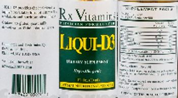 Rx Vitamins Liqui-D3 - supplement