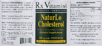Rx Vitamins NaturLo Cholesterol - supplement