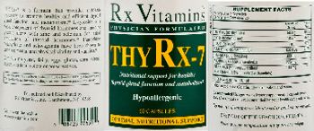 Rx Vitamins ThyRx-7 - 