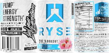 Ryse Up Sports Nutrition Pre-Workout Pink Blast - supplement