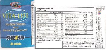 S4L Slim4Life Vita Life - multiple vitamin and mineral supplement
